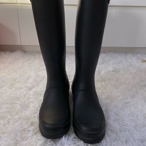 Hunter original tall matte boots